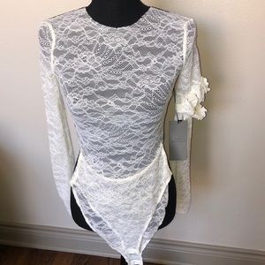 Lace Bodysuit ~ Preen by Thornton Bregazzi